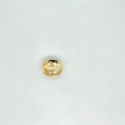 Yellow Sapphire (Pukhraj) 3.56 Ct Certified